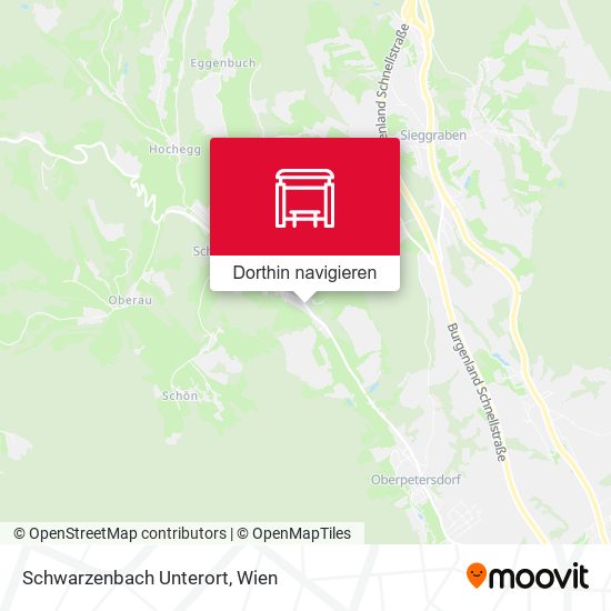 Schwarzenbach Unterort Karte