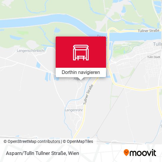 Asparn/Tulln Tullner Straße Karte