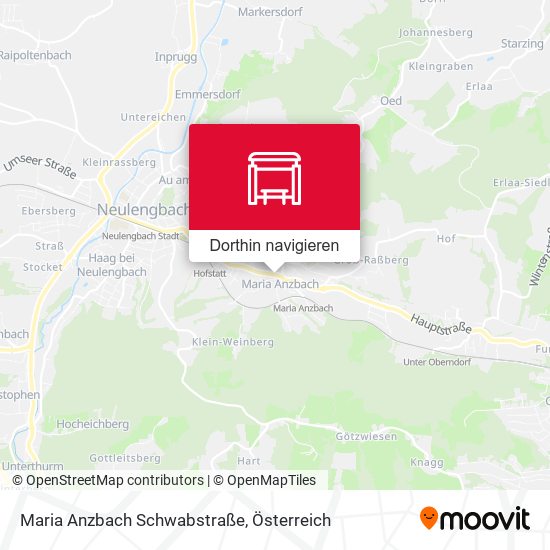 Maria Anzbach Schwabstraße Karte