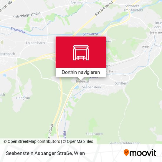 Seebenstein Aspanger Straße Karte