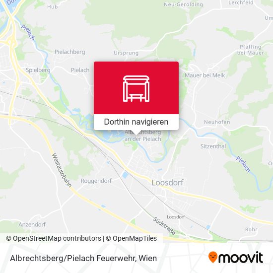 Albrechtsberg / Pielach Feuerwehr Karte