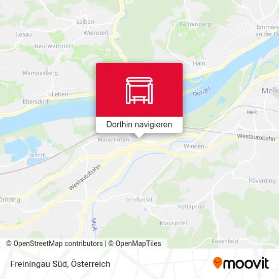 Freiningau Süd Karte