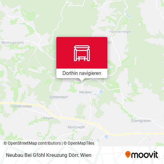 Neubau Bei Gföhl Kreuzung Dörr Karte