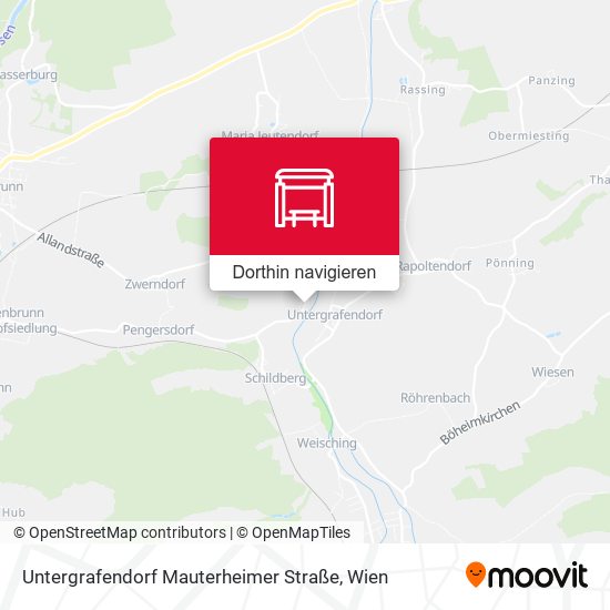 Untergrafendorf Mauterheimer Straße Karte