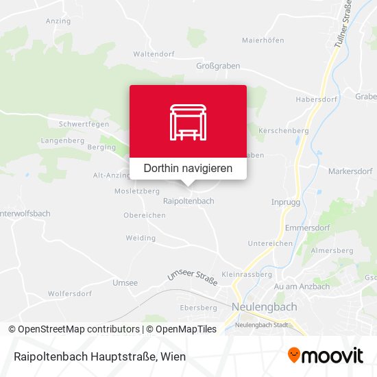 Raipoltenbach Hauptstraße Karte