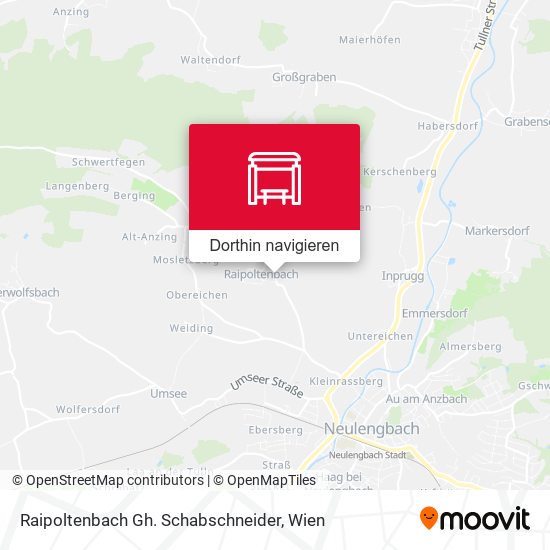 Raipoltenbach Gh. Schabschneider Karte