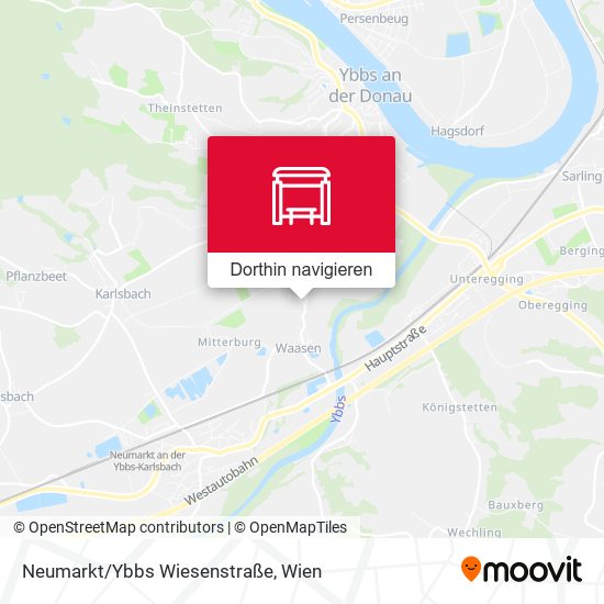 Neumarkt/Ybbs Wiesenstraße Karte