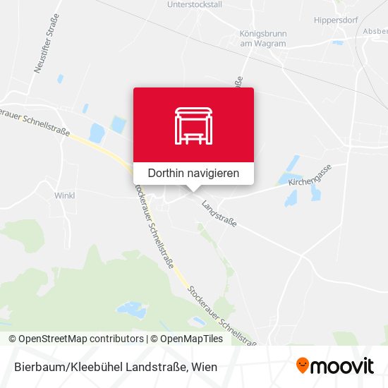 Bierbaum/Kleebühel Landstraße Karte