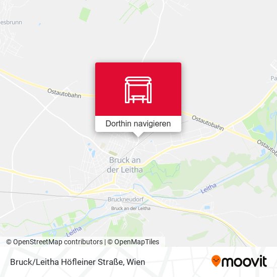 Bruck/Leitha Höfleiner Straße Karte