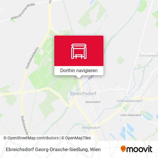 Ebreichsdorf Georg-Drasche-Siedlung Karte