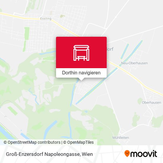 Groß-Enzersdorf Napoleongasse Karte