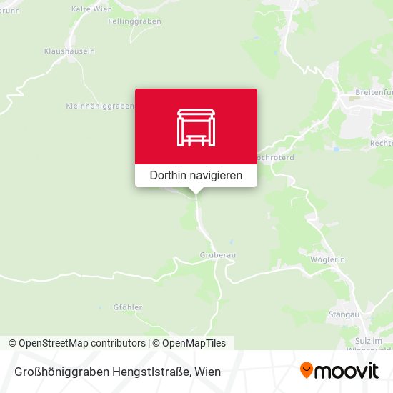 Großhöniggraben Hengstlstraße Karte