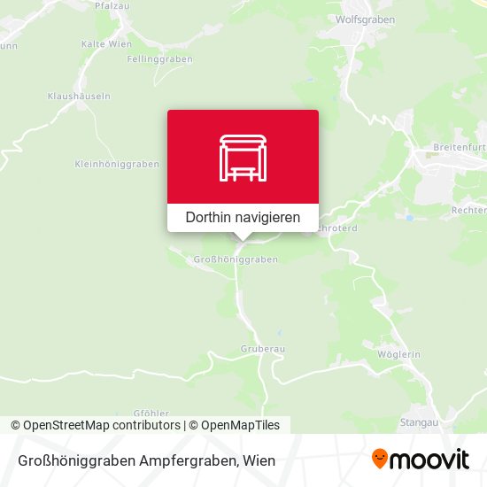 Großhöniggraben Ampfergraben Karte