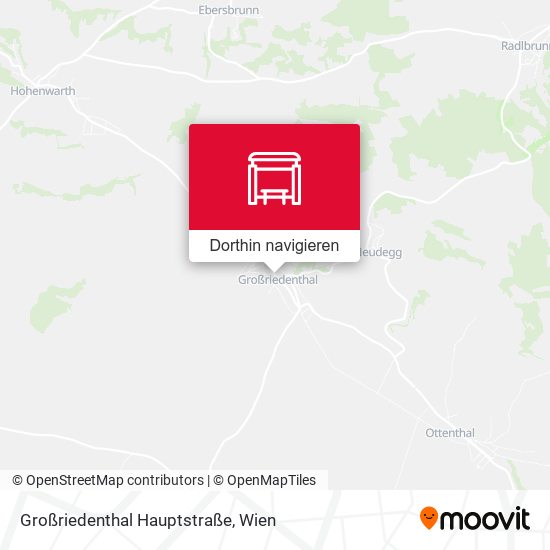 Großriedenthal Hauptstraße Karte