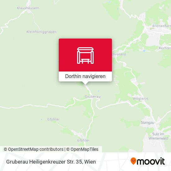 Gruberau Heiligenkreuzer Str. 35 Karte