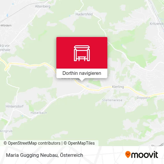 Maria Gugging Neubau Karte