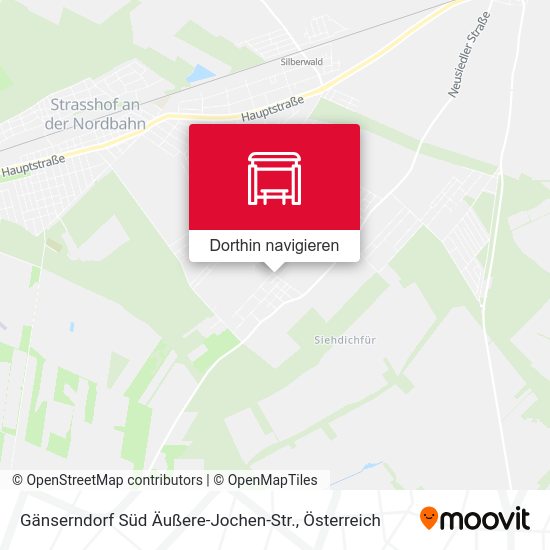 Gänserndorf Süd Äußere-Jochen-Str. Karte