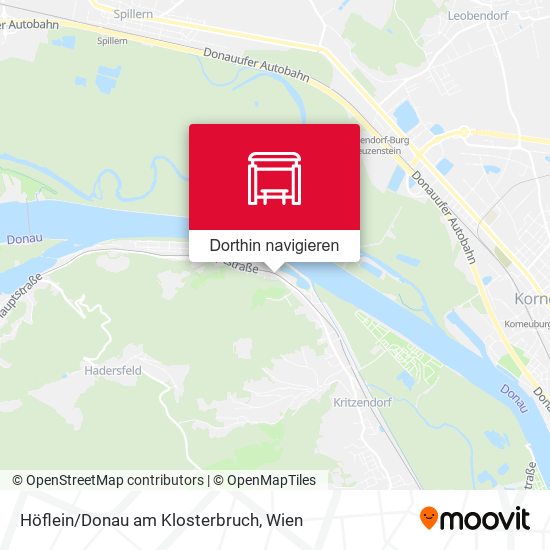 Höflein/Donau am Klosterbruch Karte