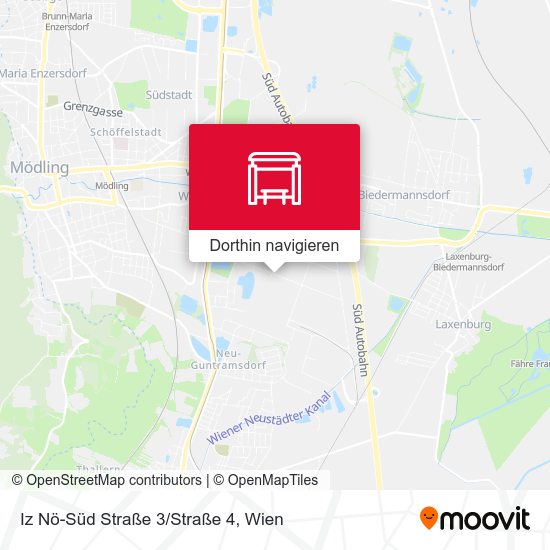 Iz Nö-Süd Straße 3/Straße 4 Karte