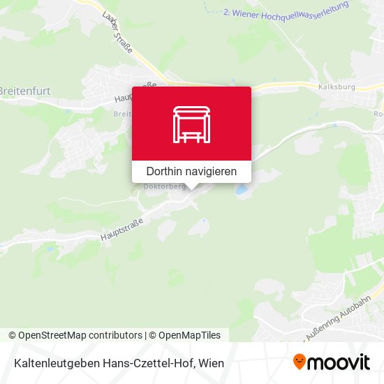 Kaltenleutgeben Hans-Czettel-Hof Karte