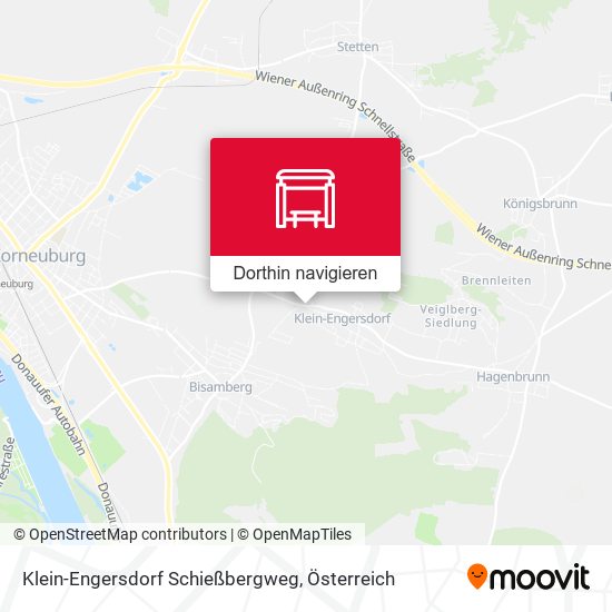 Klein-Engersdorf Schießbergweg Karte