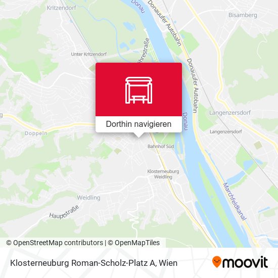 Klosterneuburg Roman-Scholz-Platz A Karte