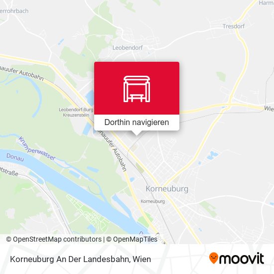 Korneuburg An Der Landesbahn Karte