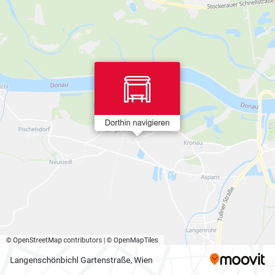 Langenschönbichl Gartenstraße Karte