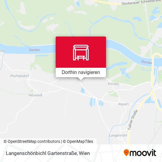 Langenschönbichl Gartenstraße Karte