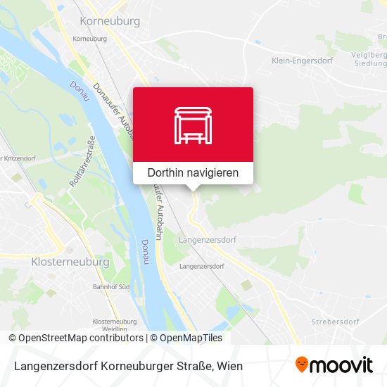 Langenzersdorf Korneuburger Straße Karte