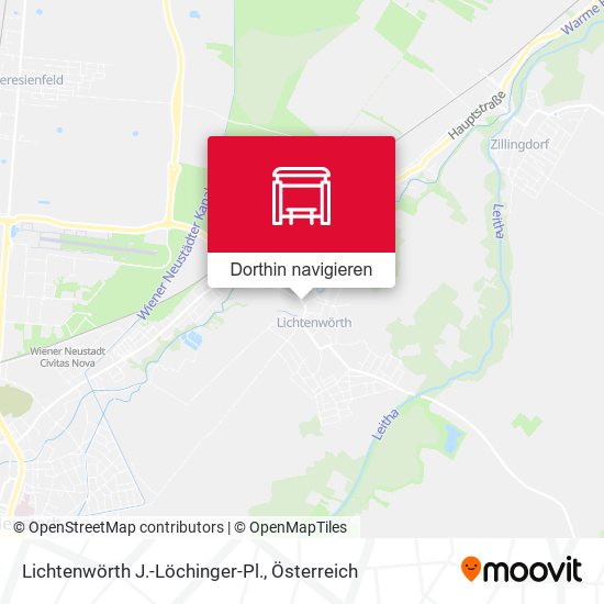 Lichtenwörth J.-Löchinger-Pl. Karte