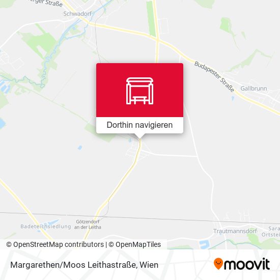 Margarethen/Moos Leithastraße Karte