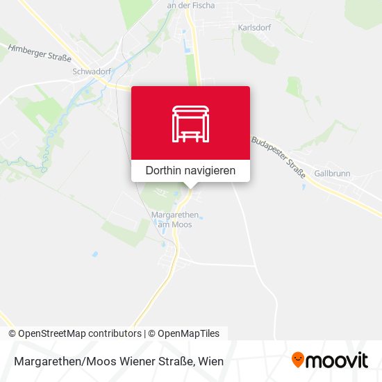 Margarethen/Moos Wiener Straße Karte