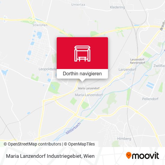 Maria Lanzendorf Industriegebiet Karte