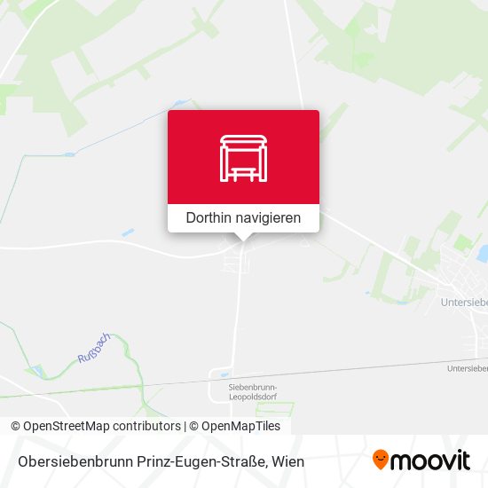 Obersiebenbrunn Prinz-Eugen-Straße Karte