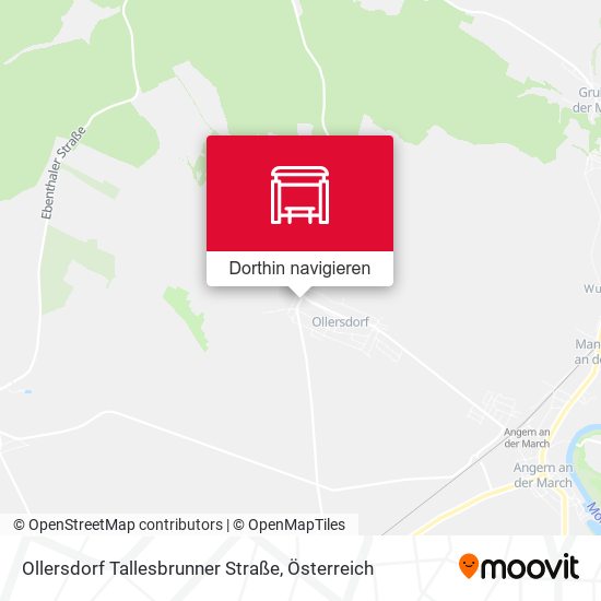 Ollersdorf Tallesbrunner Straße Karte