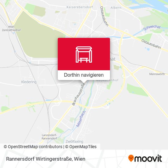 Rannersdorf Wirtingerstraße Karte