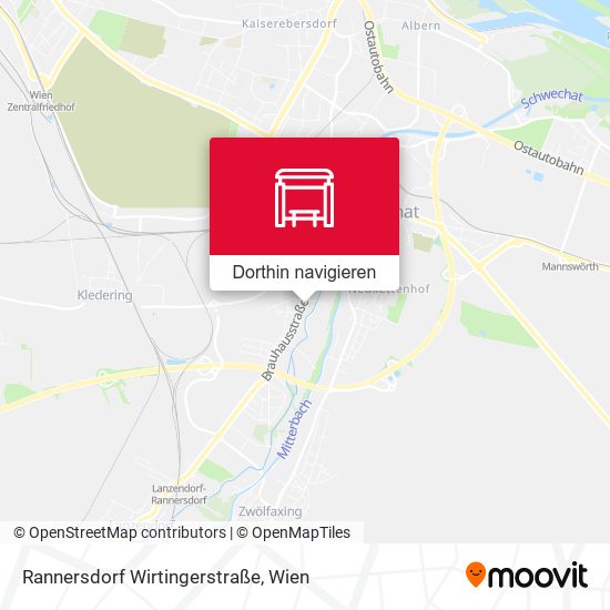 Rannersdorf Wirtingerstraße Karte