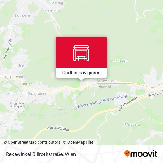 Rekawinkel Billrothstraße Karte