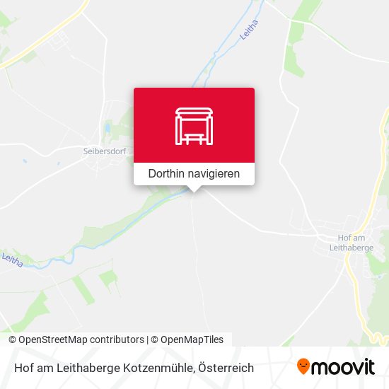 Hof am Leithaberge Kotzenmühle Karte