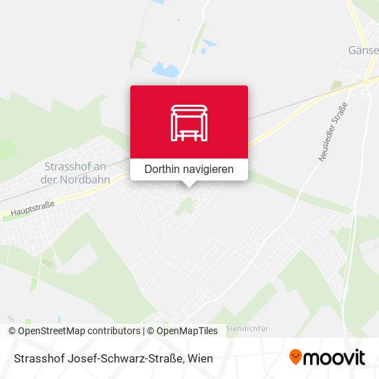 Strasshof Josef-Schwarz-Straße Karte