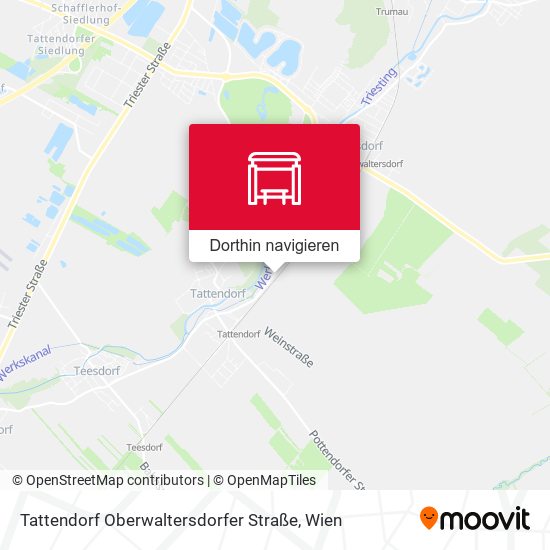 Tattendorf Oberwaltersdorfer Straße Karte