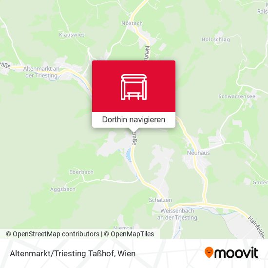 Altenmarkt/Triesting Taßhof Karte