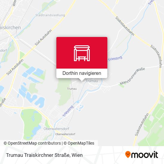 Trumau Traiskirchner Straße Karte