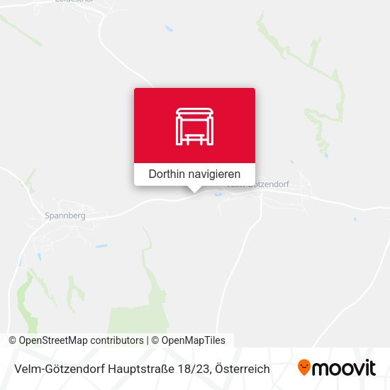 Velm-Götzendorf Hauptstraße 18 / 23 Karte