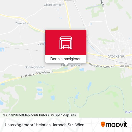 Unterzögersdorf Heinrich-Jarosch-Str. Karte