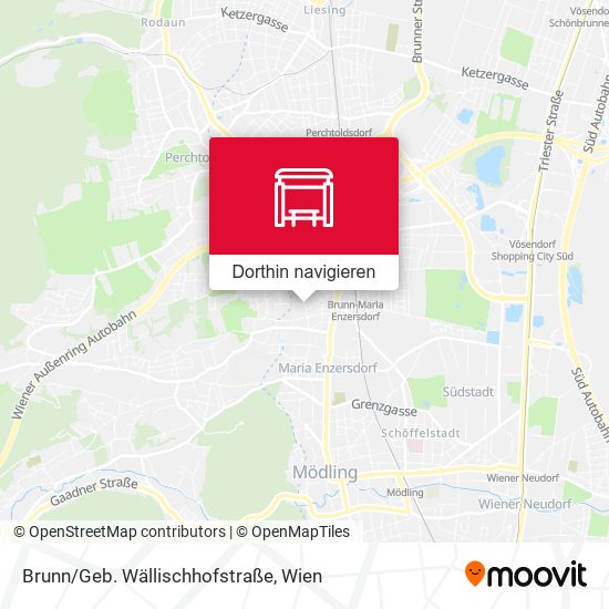 Brunn/Geb. Wällischhofstraße Karte