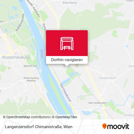Langenzersdorf Chimanistraße Karte