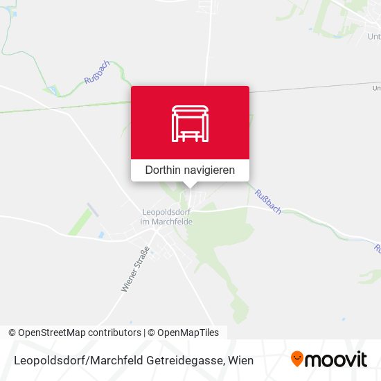 Leopoldsdorf / Marchfeld Getreidegasse Karte