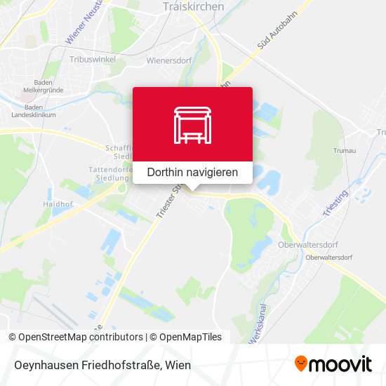 Oeynhausen Friedhofstraße Karte